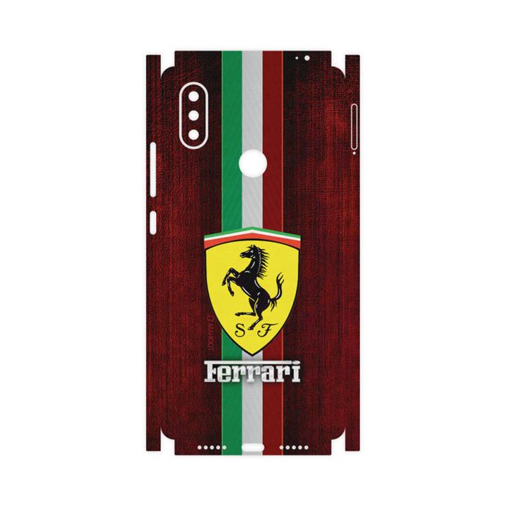 برچسب پوششی ماهوت مدل Ferrari-FullSkin مناسب برای گوشی موبایل شیائومی MI 8 SE MAHOOT Ferrari-FullSkin Cover Sticker for Xiaomi MI 8 SE